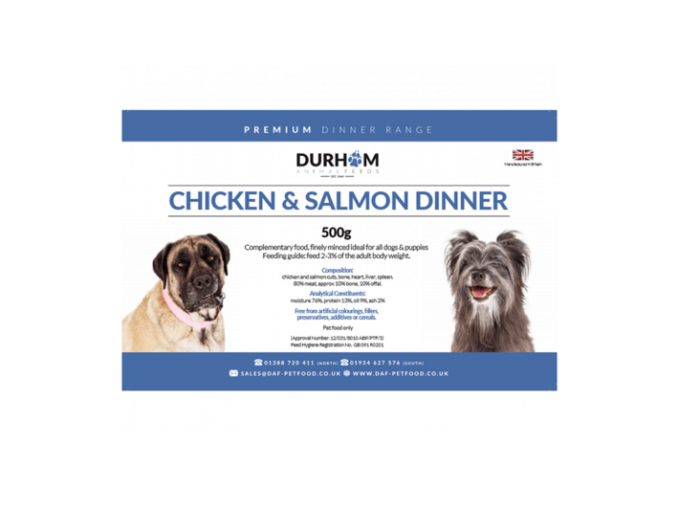 DAF - Minced Chicken And Salmon Dinner (500g)
