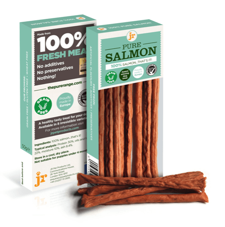 Pure Salmon Sticks 50g