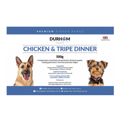 DAF - Minced Chicken With Tripe Dinner (500g)