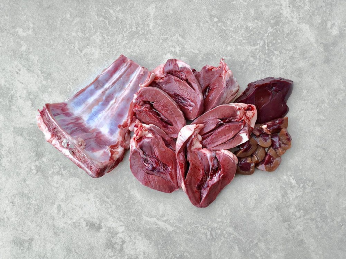 Paleo Ridge Lamb Breast & Heart (1kg)