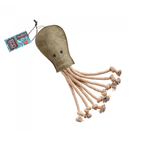 Olive The Octopus (Eco Dog Toy)