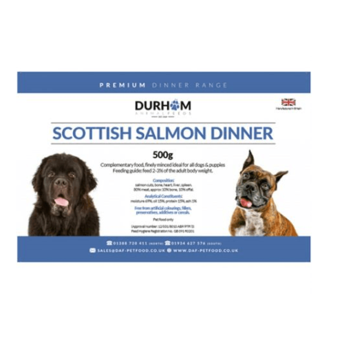 DAF - Minced Scottish Salmon Dinner (500g)