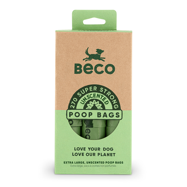 Beco Poop Bags Unscented 270 Pack