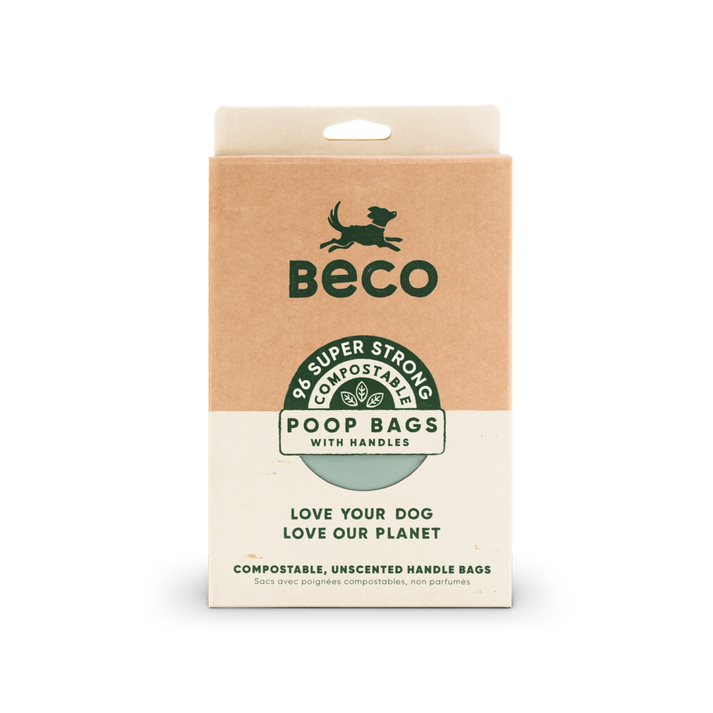 Beco Compostable Poop Bags with Handles Unscented 96