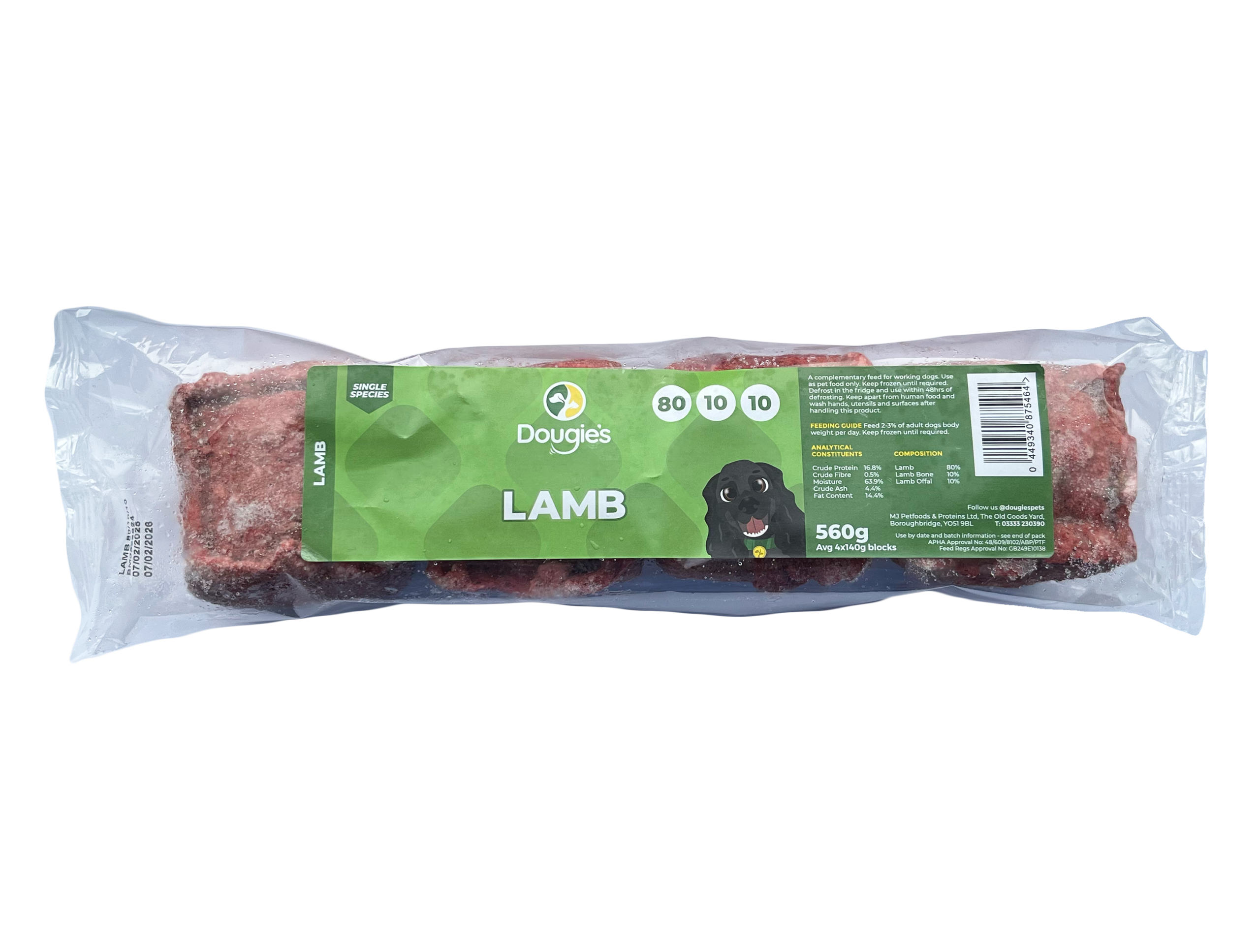 Dougies Lamb 540g (120g)